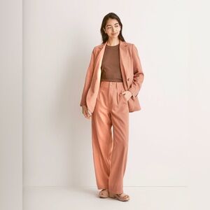 Madewell The Neale Straight Leg Pant In Drapeweave